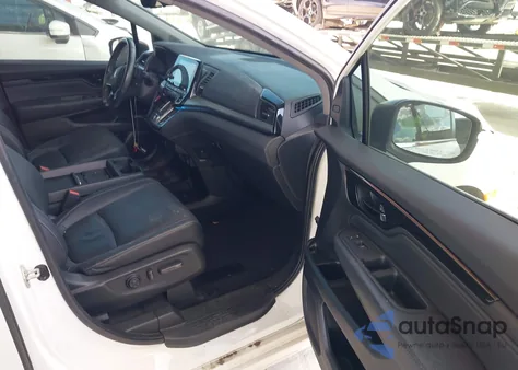 2021 Honda Odyssey Touring from USA, damaged, VIN 5FNRL6H80MB003323